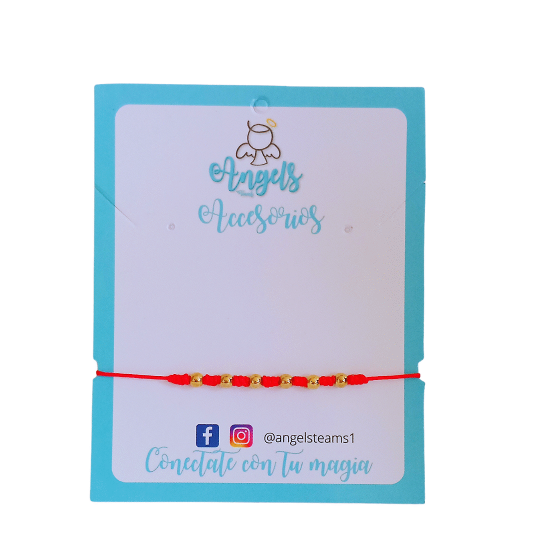 pulsera 7 nudos balines