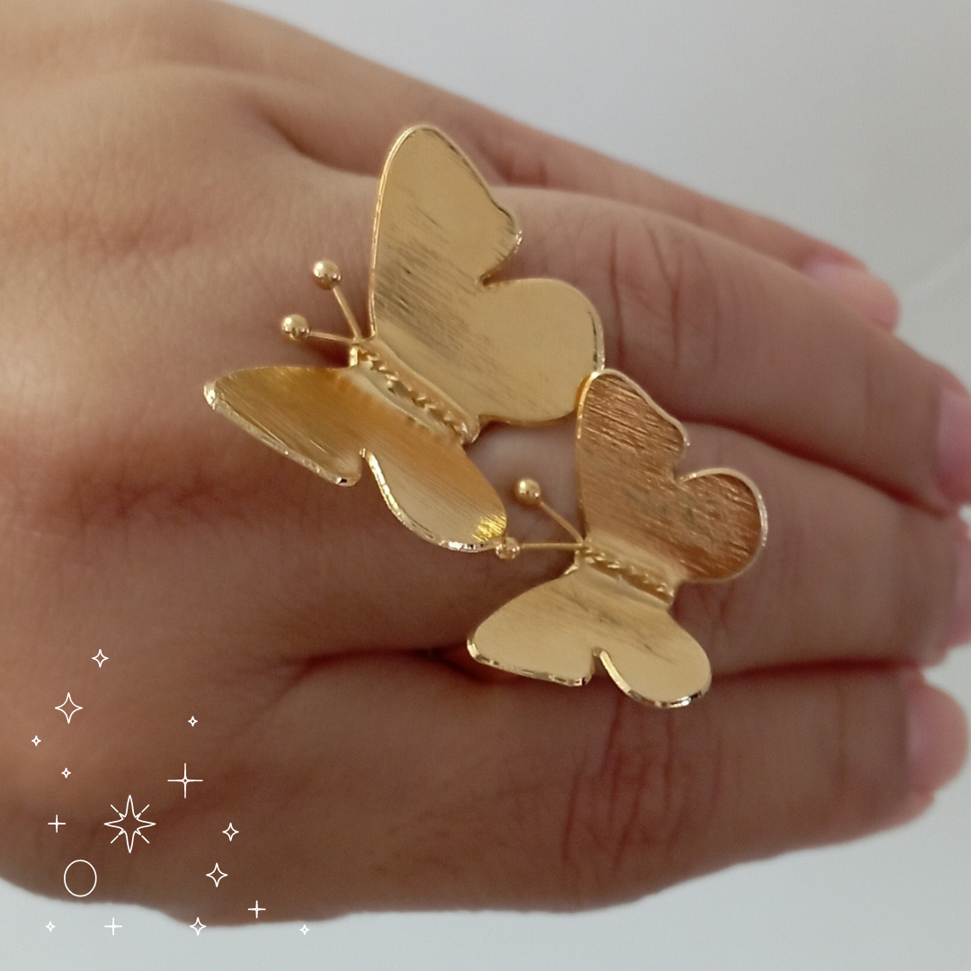 Anillo Mariposa  Encanto - Grande