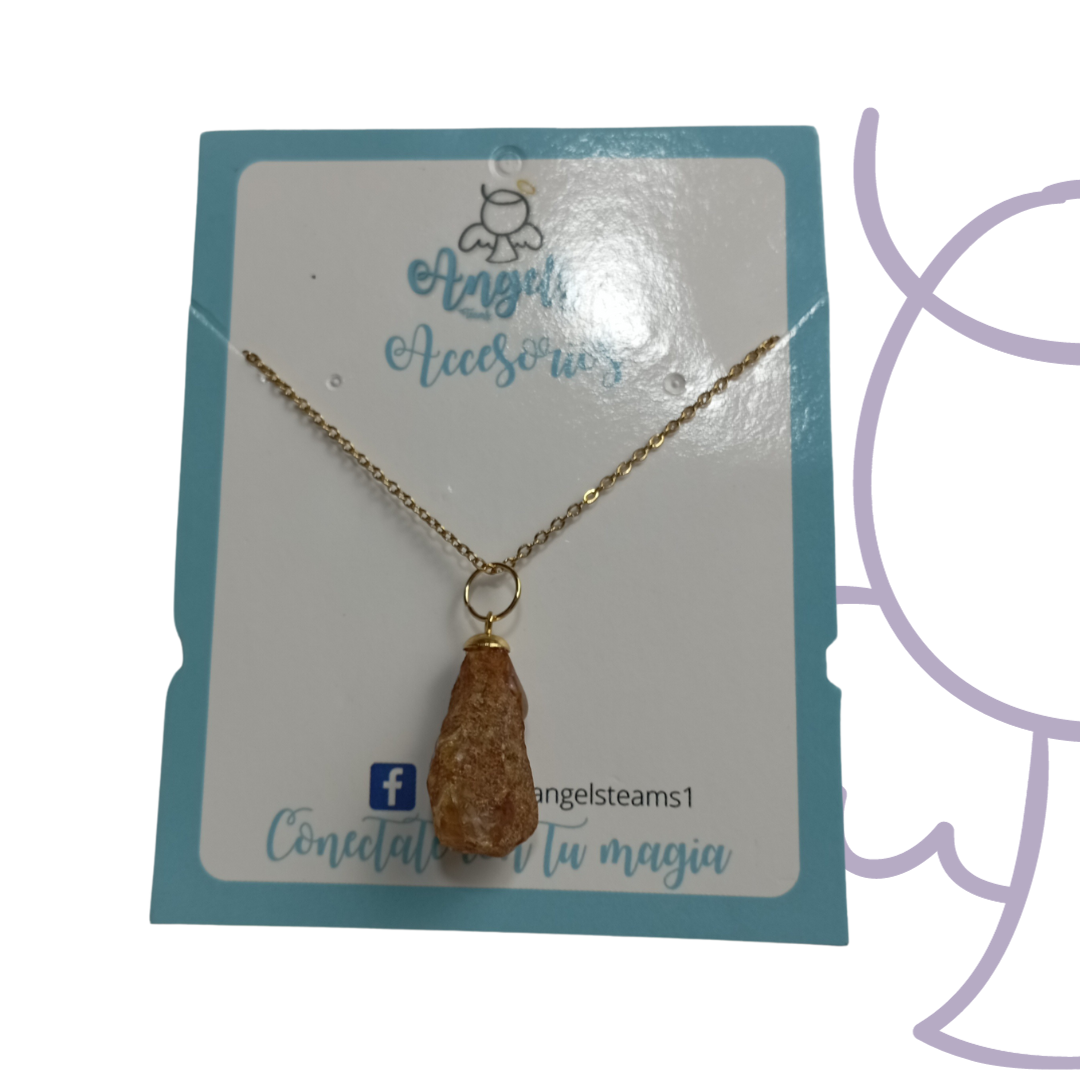 Collar Cristal Ambar